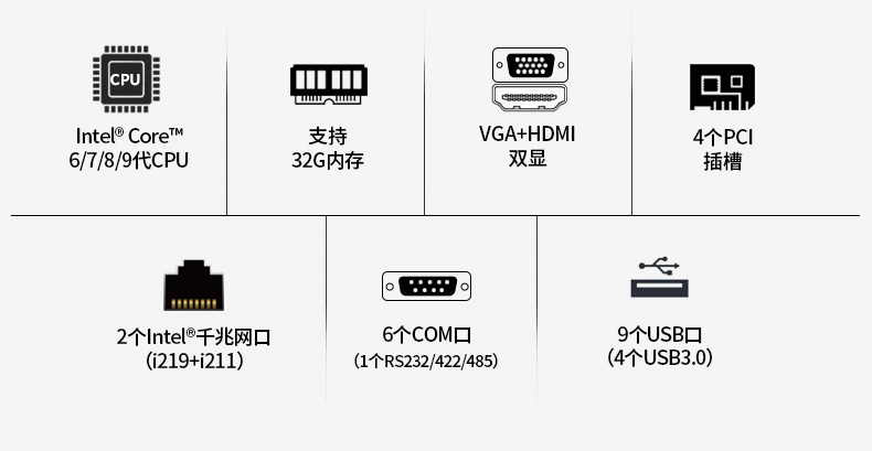 東田酷睿6代工控機 東田酷睿6代工控機