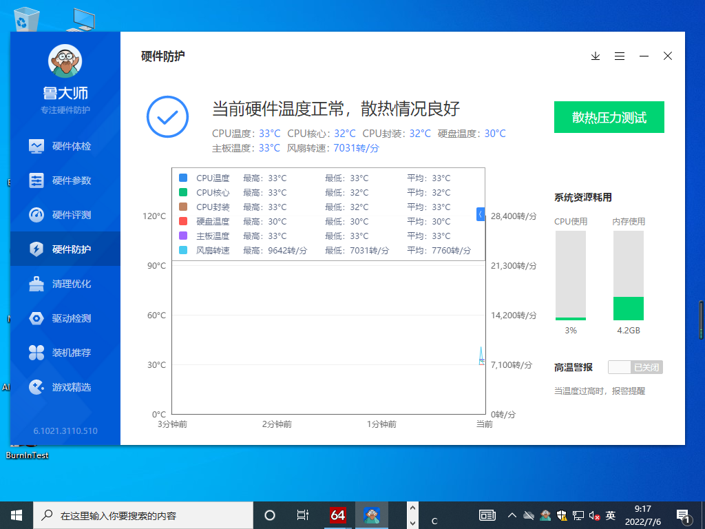 英特爾酷睿12代工控電腦溫度數據.png 英特爾酷睿12代工控電腦溫度數據.png