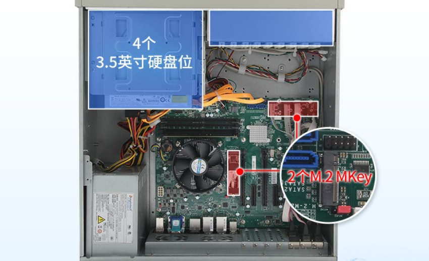 該工控機端口豐富,擴展性強,可外接多種設備,滿足客戶多種需求。 該工控機端口豐富,擴展性強,可外接多種設備,滿足客戶多種需求。